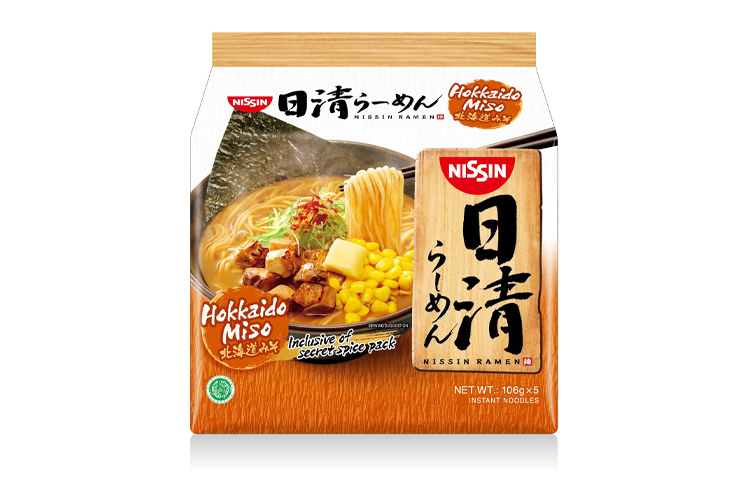 日清北海道 MISO 拉面 5包 106G